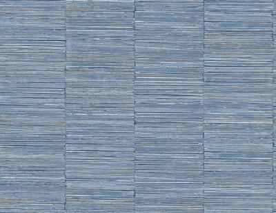 Dutch Wallcoverings Inlay Jenga Blue