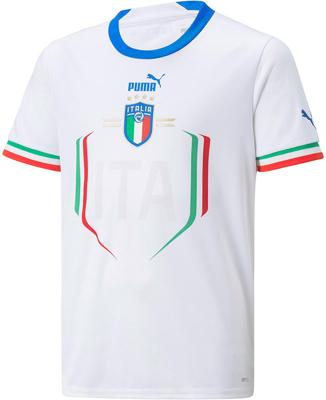 Italië Shirt Uit Junior 2022-2023 - Maat 164 - Kleur: Wit | Soccerfanshop