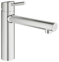 Grohe Concetto keukenkraan met medium uitloop Supersteel - thumbnail