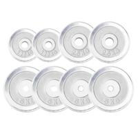 Halterschijven set 27,5 kg Chroom - thumbnail