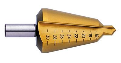 Exact 50104 HSS Lepelboor TiN 3 vlakken schacht 1 stuk(s)