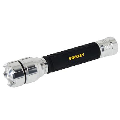 Stanley sxls43183e led zaklamp | 500 lumen | 100 m bereik | incl. 2x aa duracell batterijen - sxls43183e Stanley sxls43183e led zaklamp | 500 lumen | 100 m bereik | incl. 2x aa duracell batterijen - sxls43183e