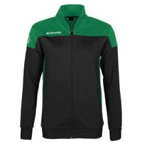 Stanno 408603 Pride Full Zip Ladies Jacket - Black-Green - XL - thumbnail