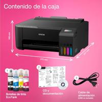 Epson EcoTank ET-1810 Printer Inkjet Kleur A4 Duplex, Inktbijvulsysteem, USB, WiFi - thumbnail