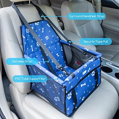 Nobleza Hondenmand auto - Blauw - thumbnail