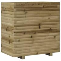 Plantenbak 70x40x72 cm geïmpregneerd grenenhout - thumbnail