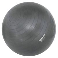 Avento fitnessbal 65 cm PVC zilver 2-delig - thumbnail