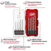 Einhell 108723 Metaal-spiraalboorset 10-delig 2 mm, 2.5 mm, 3 mm, 3.5 mm, 4 mm, 4.5 mm, 5 mm, 5.5 mm, 6 mm, 6.5 mm 1 set(s) - thumbnail
