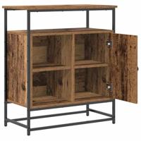 Dressoir Oud hout 69 x 35 x 80 cm Bewerkt hout - thumbnail