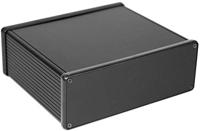 Hammond Electronics 1455U1602BK Universele behuizing 160 x 191 x 66 Aluminium Geëxtrudeerd Zwart (geëloxeerd) 1 stuk(s) - thumbnail