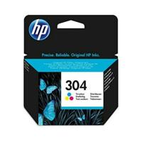 HP 304 Inktcartridge Origineel Cyaan, Magenta, Geel N9K05AE Inkt - thumbnail