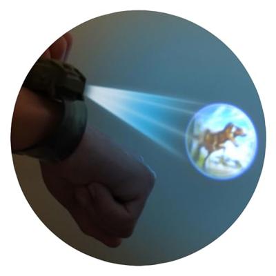 Dino horloge met projector