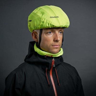 GripGrab Helmet Cover Hi-Vis Veiligheidshelm skin/cover GripGrab Helmet Cover Hi-Vis Veiligheidshelm skin/cover