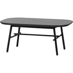 vtwonen Salontafel 'Elegance' Mangohout en Metaal, 100 x 60cm