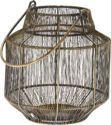 Lantaarn metaaldraad 21x23cm Nampook - Nampook