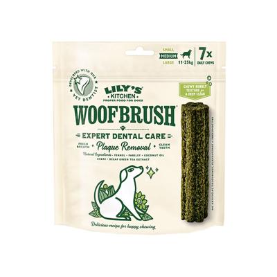 Lily's Kitchen Woofbrush Dental kauwsticks hondensnacks M x1 Lily's Kitchen Woofbrush Dental kauwsticks hondensnacks M x1