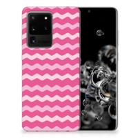 Samsung Galaxy S20 Ultra | TPU bumper | Waves Pink - thumbnail