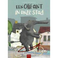 Een olifant in onze stad (Hardback) - thumbnail