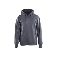 Blåkläder Hooded Sweatshirt 33961048 | Grijs | Maat 3XL - 7330509492680 - thumbnail