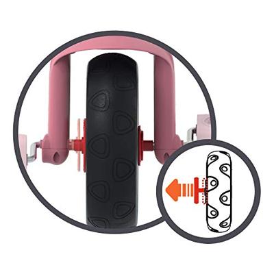 Smoby Baby Balade Driewieler met Fluisterbanden Roze/Wit Smoby Baby Balade Driewieler met Fluisterbanden Roze/Wit