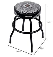 Ortega OBS24-WHKC 24 inch Bar Stool White Kaleidoscope barkruk 61 cm - thumbnail