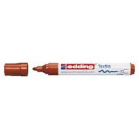 Textielmarker edding 4500 rond 2-3mm bruin | 10 stuks - thumbnail