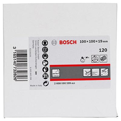 Bosch Accessories 2608000599 Lamellenschuurrol, 19 mm, 120, 100 mm Diameter 100 mm 1 stuk(s) Bosch Accessories 2608000599 Lamellenschuurrol, 19 mm, 120, 100 mm Diameter 100 mm 1 stuk(s)