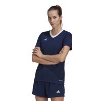 adidas Entrada 22 Voetbalshirt Dames Donkerblauw Wit - thumbnail