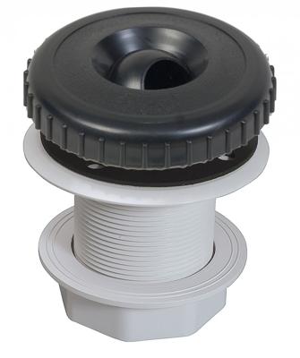 Aquareva Inspuiter + moer - Zwart