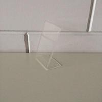 L-standaard acryl bxh 80x120mm. Staand - 80 stuks - thumbnail