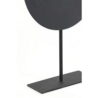 Light & Living Ornament op voet Lasim - Zwart - 35x10x56cm - thumbnail