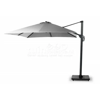 Tierra Outdoor Zweefparasol Durasol 300x300cm Light Grey
