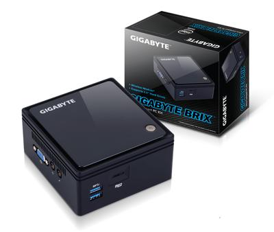BRIX GB-BACE-3160 (rev. 1.0) - Barebone - Ultra Compact PC Kit - 1 x Celeron J3160 / 1.6 GHz - HD Graphics 400 - GigE BRIX GB-BACE-3160 (rev. 1.0) - Barebone - Ultra Compact PC Kit - 1 x Celeron J3160 / 1.6 GHz - HD Graphics 400 - GigE