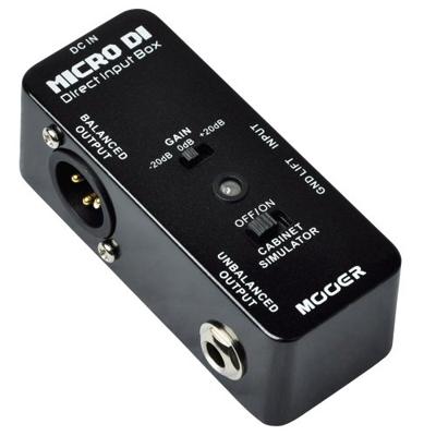 Mooer Micro DI box en preamp Mooer Micro DI box en preamp