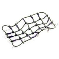 Luggage Net w/Hooks L190mm / W110mm (Unstretched) - Groen - thumbnail