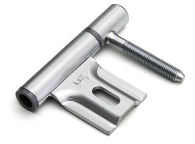 DX - Inboorpaumelle - Ø 14 mm staal satijn verchroomd voor montage kozijn