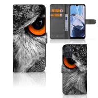 Motorola Moto E22 | E22i | Telefoonhoesje | Met pasjeshouder | Uil - thumbnail