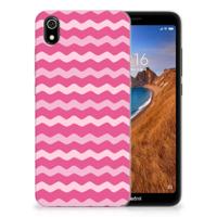 Xiaomi Redmi 7A | TPU bumper | Waves Pink - thumbnail