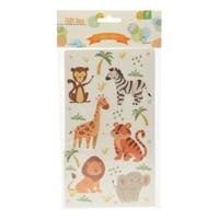 Cadeauzakje Papier Jungledieren, 6st. - thumbnail