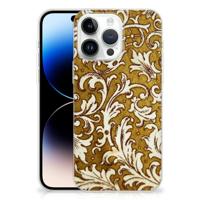 Siliconen Hoesje iPhone 14 Pro Max Barok Goud - thumbnail