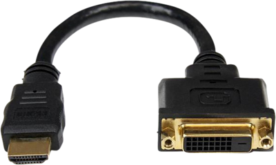 .com HDDVIMF8IN - Video adapter kabel - M/F - HDMI / DVI - HDMI (M) naar DVI-D (V) - 20.32 cm - beschermd .com HDDVIMF8IN - Video adapter kabel - M/F - HDMI / DVI - HDMI (M) naar DVI-D (V) - 20.32 cm - beschermd