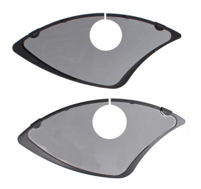 Hesling jasbeschermer 28-5 elegance zwart/transparant