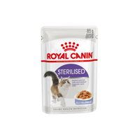 Royal Canin Sterilised in Jelly natvoer kattenvoer zakjes 12x85g - thumbnail