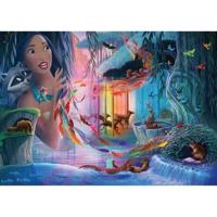 Ravensburger legpuzzel disney castles pocahontas, 1000st. - thumbnail