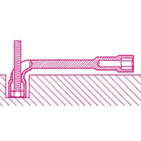 Beta Gebogen pijpsleutels, twaalfkant en zeskant verchroomd 937 13X13 - 009370013 - thumbnail