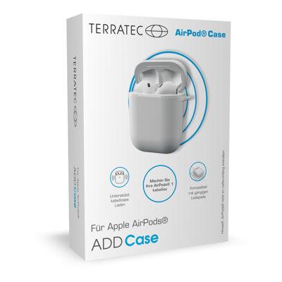 TERRATEC ADD case voor Apple AirPods beschermhoes hoes hoofdtelefoonhoes oplaadhoes