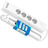 MEROSS MSS425F Smart Wi-Fi Surge Protector schakel stekkerdoos - thumbnail