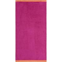Cawö Cawo Lifestyle Splash Doubleface 7071 Handdoek 50x100 pink/mandarine - thumbnail
