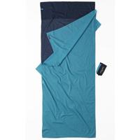Cocoon Travel Sheet 100% Egyptian Cotton Lakenzak Tuareg / Laguna Blue - thumbnail
