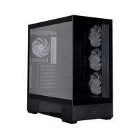 ATX Semi-toren doos Zalman P40 DS BLACK Zwart - thumbnail